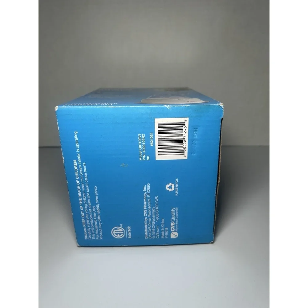 CVS Warm Steam Inhaler Personal Electric Inhaler Allergies Sinus Congestion *NEW